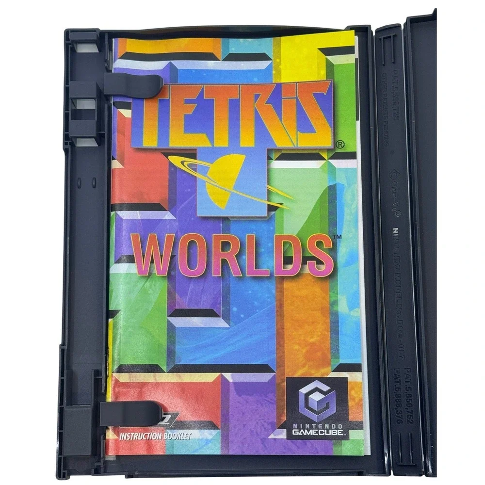 Tetris Worlds Nintendo GameCube Game CIB Complete Manual THQ Puzzle